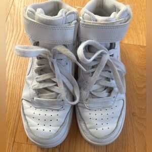 🏀 Nike (4) Court Borough Mid 2 Big Kids' Shoes🏀